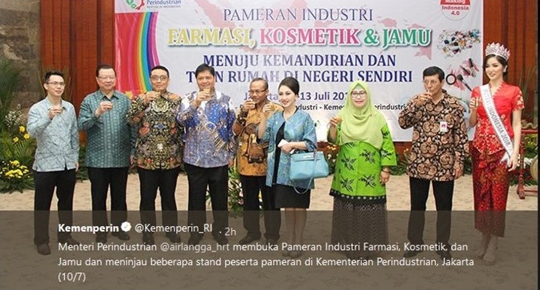 Pameran Farmasi, Kosmetik dan Jamu, Peguatan Komponen Dalam Negeri
